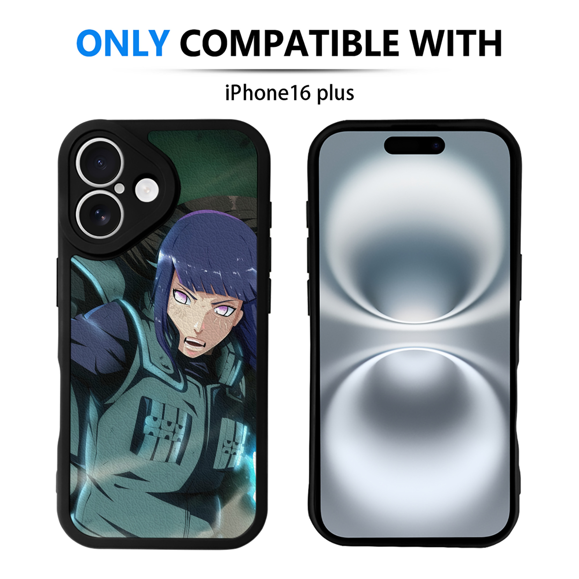 （画像用） NARUTO -ナルト- NARUTO -ナルト- 疾風伝 【iPhone 16シリーズ対応】シリコンスマホケース（レザー調） 材質：シリコン